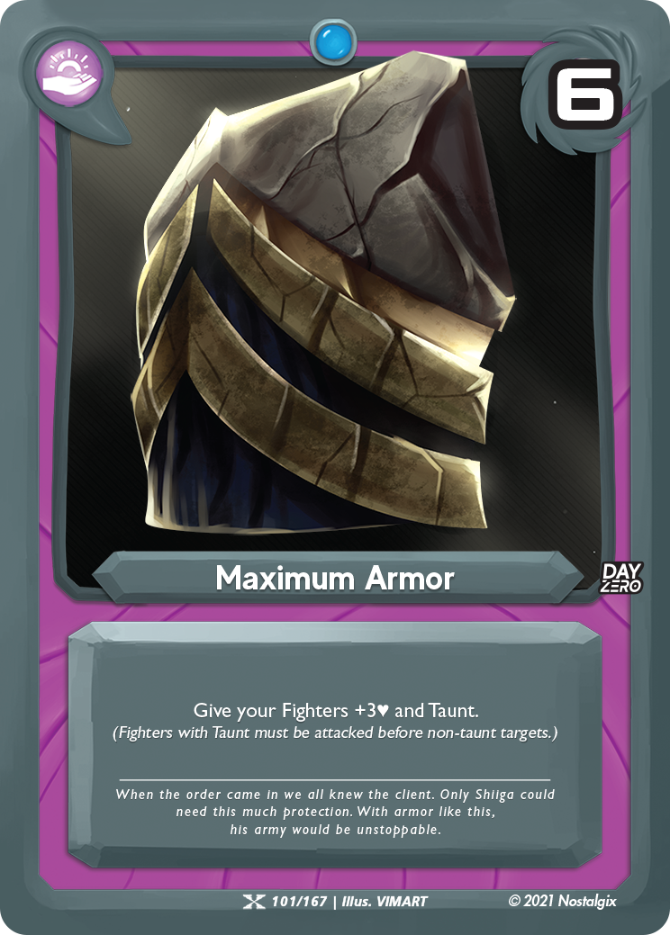 Maximum Armor