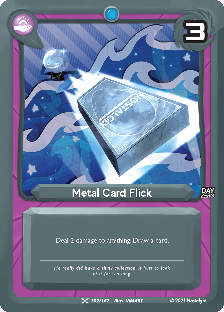 Metal Card Flick