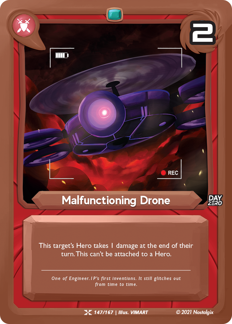Malfunctioning Drone Image