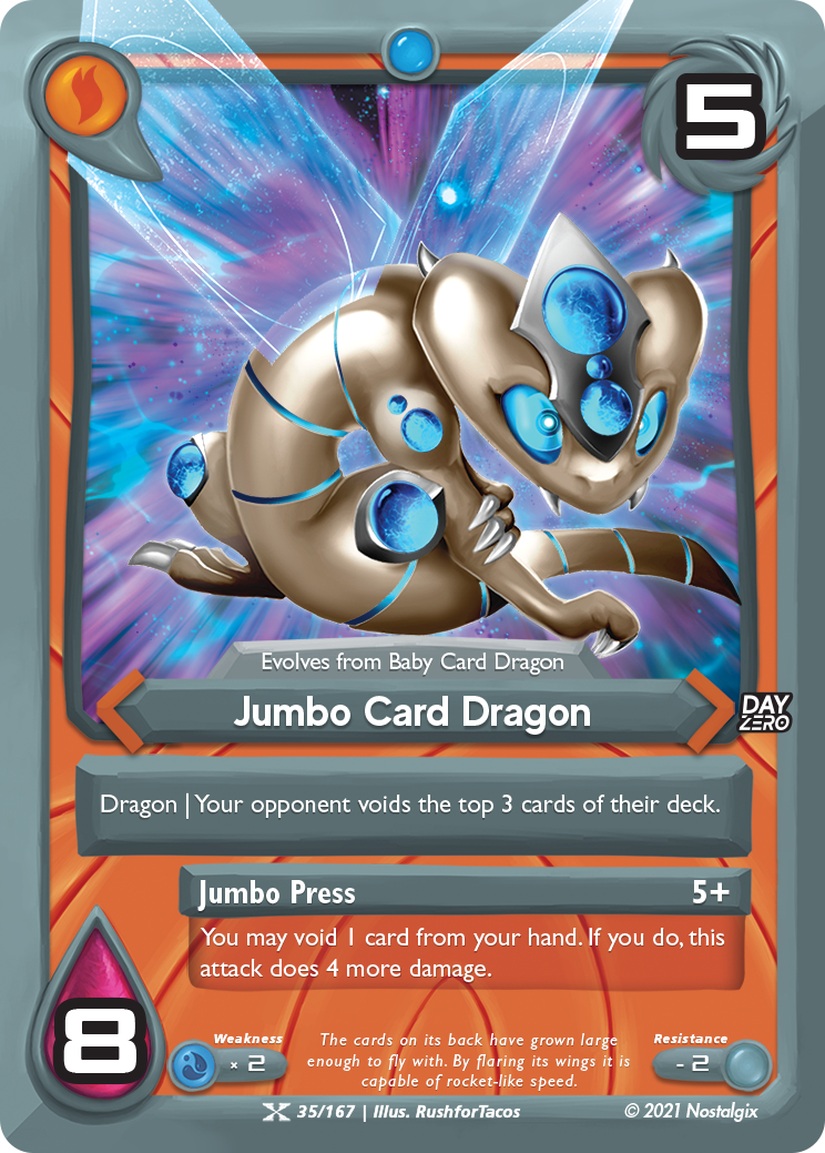 Jumbo Card Dragon Image